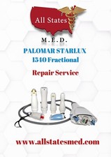 Palomar Starlux Icon Handpiece 1540 RESTORE REFURBISH CALIBRATE Repair Service 