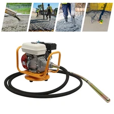 4-Stroke 7.5HP Gas Powered Concrete Vibrator Mixer Cement Air Cooled System