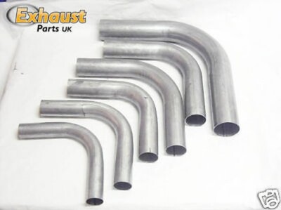 3" Mandrel Bent Exhaust Pipe - 90 Degree Mild Steel Bend, 76mm Diameter, For Custom Exhausts 2 thumbnail image