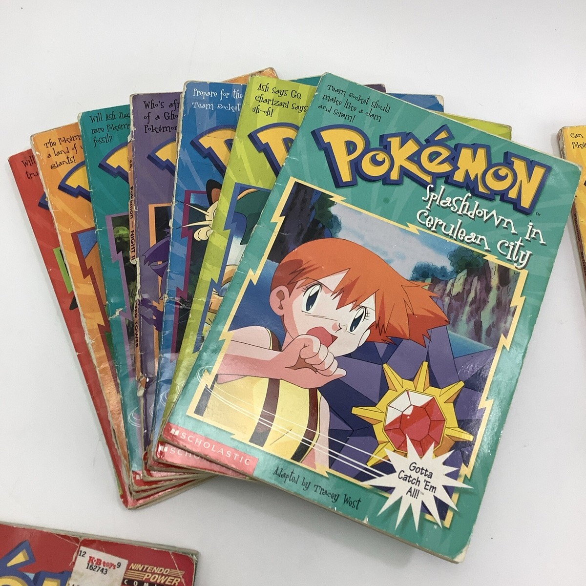 Original 1999 Pokemon Book Set 1-13 + Handbooks & Guides, Pikachus