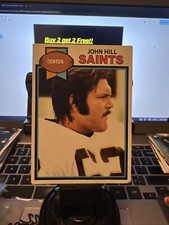 1979 Topps Football John Hill New Orleans Saints #43