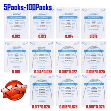 Dental Ortho Super Elastic Cu-Ni-Ti Arch Wires W/Stops Round/Rectangular Damon