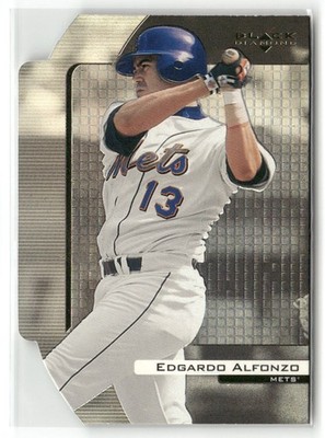2000 Upper Deck Black Diamond Upper Deck Edgardo Alfonzo Reciprocal Cut #R55