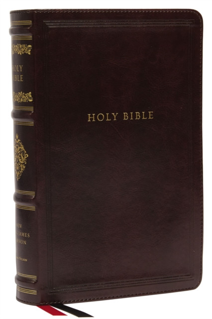 NKJV, Personal Size Reference Bible, Sovereign Collection, Leathersoft, Brown,