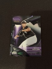 Grant Taylor RC 2026 Topps Chrome Black #190 White Sox Purple Refractor /75