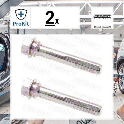 2x ORIGINAL  Febest Führungsbolzen, Bremssattel Vorne für Toyota RAV 4 IV RAV