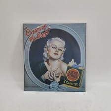 Lucky Strike Tobacco Vintage Cream of the Crop Sign Metal 13.5 x 15 inch