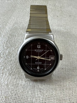 Sicura Stunt Watch Brevet Modelle Depose 8500 Mens 33mm Vintage FOR PARTS