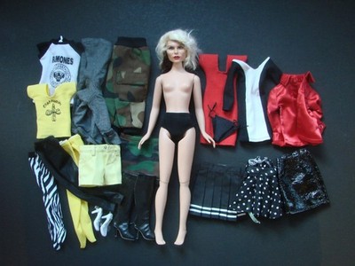 Debbie Harry Blondie Custom 16'' Tonner Doll with extra outfits and Custom Box