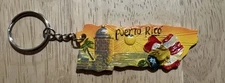 Puerto Rico Keychain