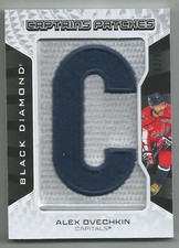 2025-26 UD Black Diamond Alex Ovechkin Captains Patches 83/99 Rare SSP