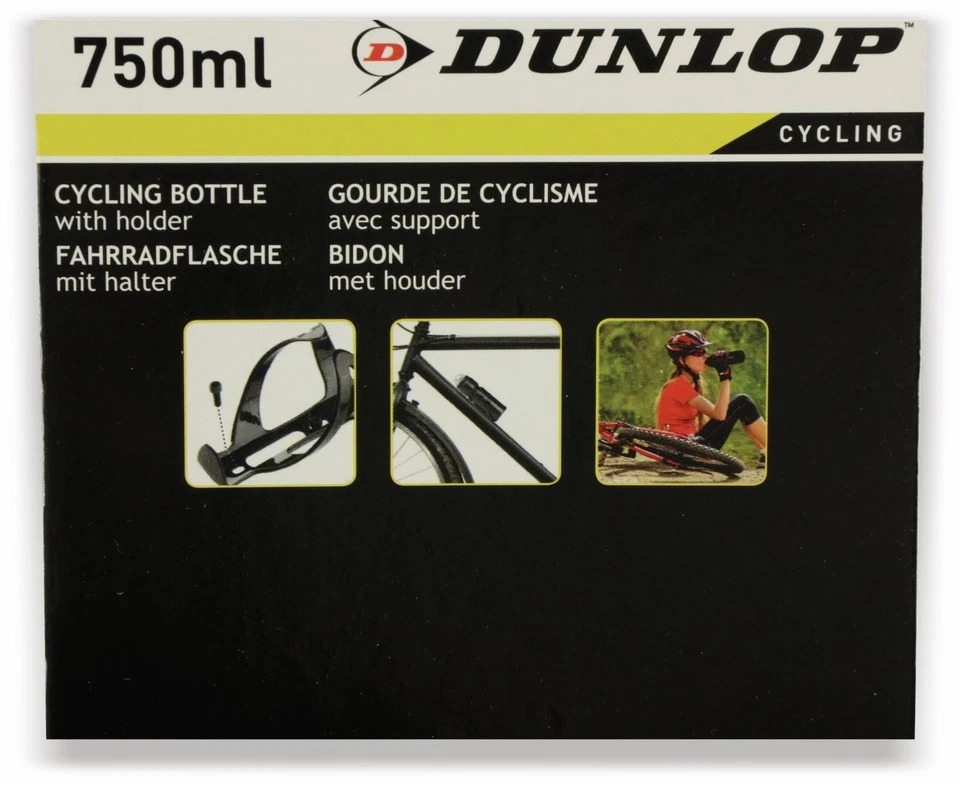 Sport 99524 Gourde pour vélo avec support Multicolore, x - Photo 4/4