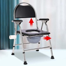 Bedside Commode Bucket with Handle Potty Chamber Pot for Men Women Kids Home