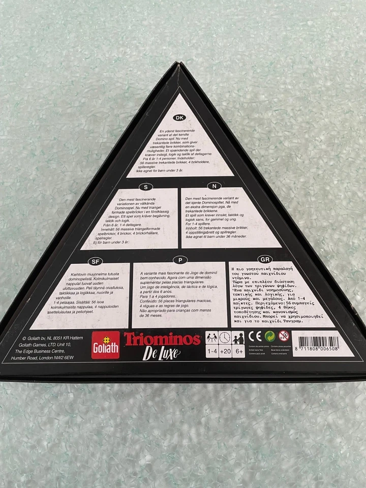 Triominos De Luxe - par Goliath - complet - en bon état - Photo 3/4