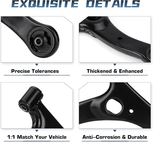 New Front Lower Control Arm Assembly Set L&R 2003-13 Toyota Pontiac... Fast Ship - Foto 3 di 7