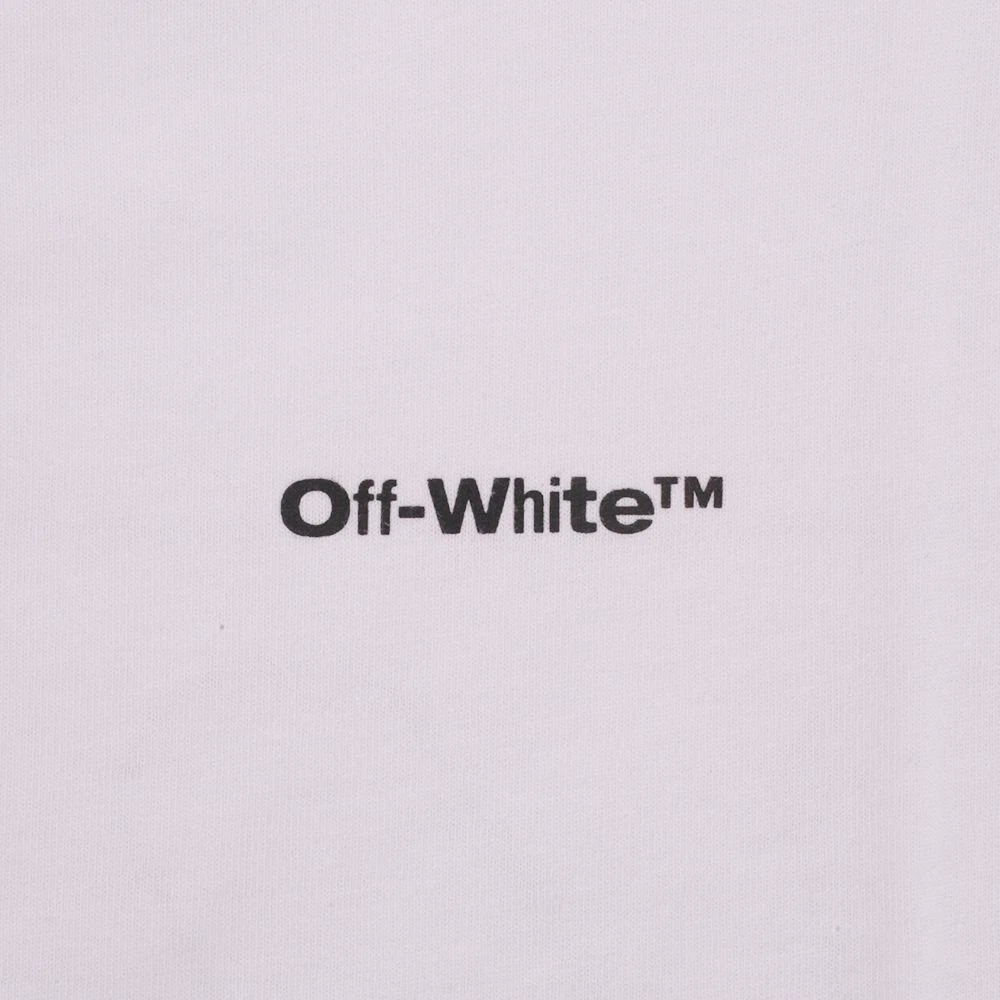 OFF WHITE T shirt manica corta bianco sporco 45806196