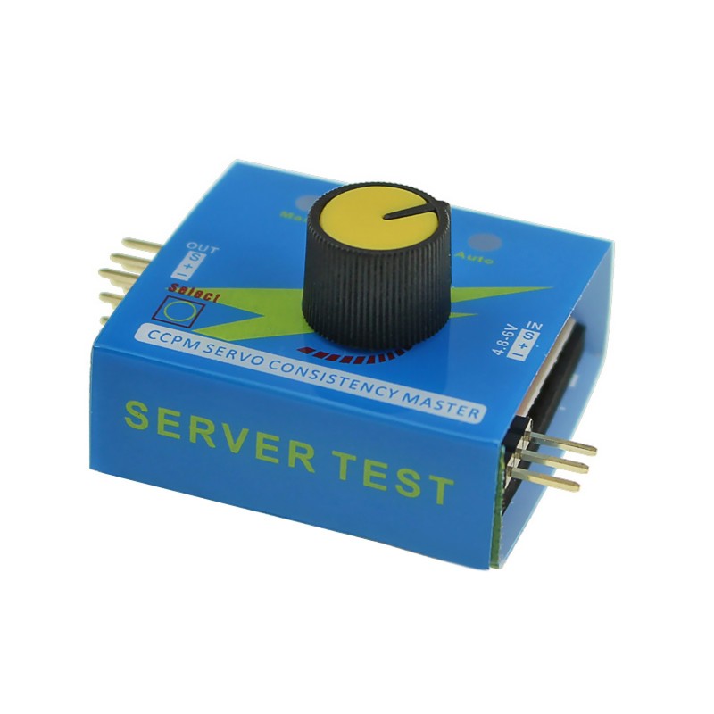 CCPM 3-Mode Steering Gear Tester ESC Servo Motor Adjustment for RC Helicopters