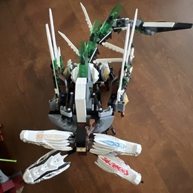 LEGO NINJAGO: Epic Dragon Battle (9450) Jail No Manual/Minifigures