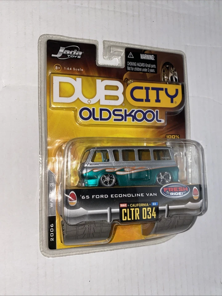 Furgoneta Ford Econoline Jada Toys 1/64 Dub City Old Skool '65 Foto 2 de 4