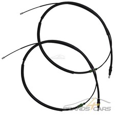 ATEC 2x HANDBREMSSEIL BREMSSEIL BREMSZUG HI LINKS+RECHTS FÜR PEUGEOT 307 00-09