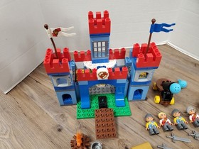 LEGO DUPLO Big Royal Castle 10577  Knight Horse Sword Cannon 99.9% Complete