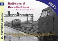 Peter Townsend - Railways And Recollections 1975 - Paperback - F31Z