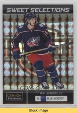 2022-23 O-Pee-Chee Platinum Sweet Selections Mosaic Kent Johnson #SS-5 READ 0bn4