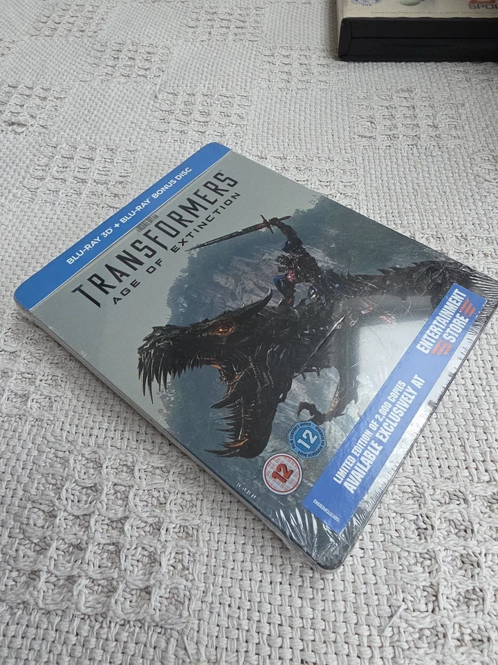 Transformers Age Of Extinction 3D Blu-Ray Steelbook Limited edition New & Sealed - Image 3 of 3
