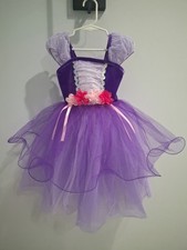 Curtain Call Costume: Through The Garden Gate Purple Ballet Dance Dress for Kids