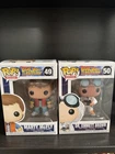 Funko POP! Movies Back to the Future Marty McFly #49 and Dr. Emmett Brown #50