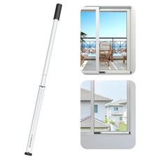 Heavy Duty Sliding Patio Door Lock Security Bar 20-5 Inch Locking Device