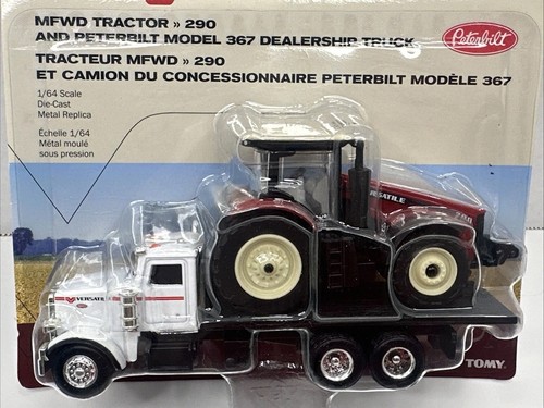 ERTL 1/64 Versatile 290 MFWD Tractor & Peterbilt 367 Dealership Truck 16247 - Picture 2 of 9