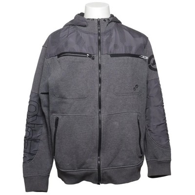 Ecko Unltd, Kapuzenpullover, Größe: L, Grau, Baumwolle/Polyester, Herren #Cyc