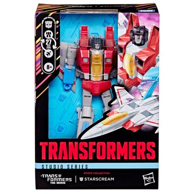 HASBRO TRANSFORMERS STUDIO SERIES VOYAGER MTMTE COLLECTION STARSCREAM FIGURE