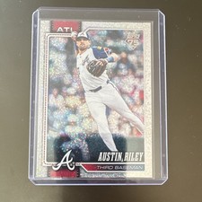 Topps Series 1 Foil Parallel Austin Riley #238 Braves Baseball Card