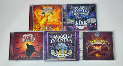 Lot 5 CD's Black Country Communion - Debut, 2, Live, Afterglow, BCCIV Bonamassa