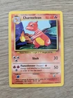 Charmeleon 24/102 Base Set Vintage Pokemon Card WOTC NM Raw Protected