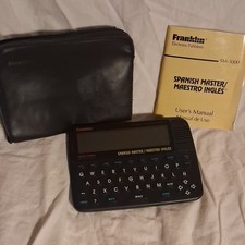 Franklin Spanish Master SM-1000 Handheld Spanish-English Translator w/ Games
