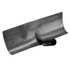 Farm Scraper Rake Head Galvanized Manganese Steel without Handle Black