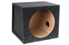15 in Single Mid-Size Sealed Subwoofer Enclosure Precision CNC-Cut, Premium MDF