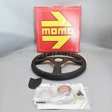 Oem Momo Prototipo Red Edition 350mm Steering Wheel Leather P5 Cashipping