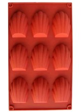 Moule Madeleine 2 Pièces Moule Madeleine Silicone Moule Madeleine Cake Factor...