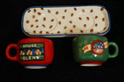 Vintage Treasure Craft Carol Eldrige House Blend salt & pepper shaker set w tray — photo 2