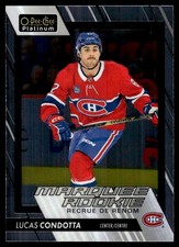 2023-24 O-Pee-Chee Platinum Marquee Rookies Lucas Condotta RC #262