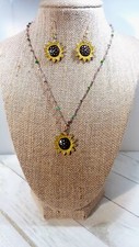 Sunflower Jewelry Set