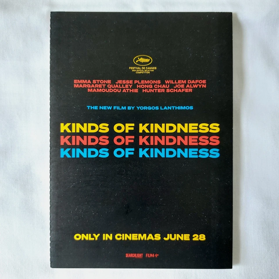 KINDS OF KINDNESS official promo postcards set (2024 movie, Emma Stone) - Image 2 of 4