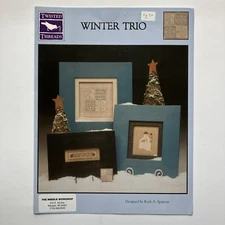 Vintage Winter Trio Twisted Threads Cross Stitch Pattern Chart Leaflet Only 2001