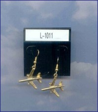 L-1011 Earrings Aircraft Airplane Plane 99's Aviatrix Made in the USA