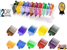 10 PEINES GENERICOS PARA MAQUINA WAHL PROFESIONAL DE BARBERO PELAR RECORTAR PELO