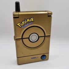 POKEMON POKEDEX DELUXE GOLD EDITION TIGER 2001 NINTENDO